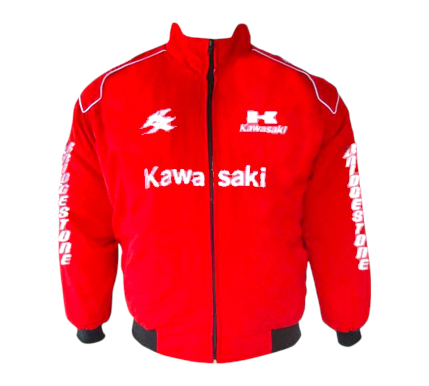 Kawasaki KX Motorcycle Jacket Red