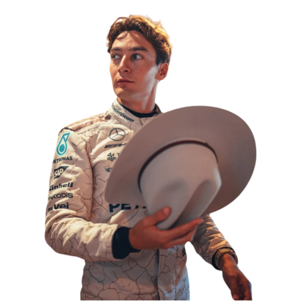 2025 Andrea Kimi Antonelli & George Russell Mercedes replica new look suit