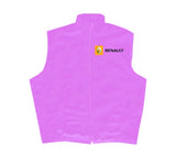 Black Pontiac racing jacket with logos on a white background