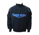 Black jacket with Triumph logo on a white background