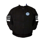 Black jacket with Volkswagen logo on a white background