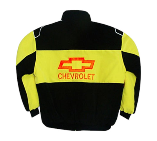 Chevy Chevrolet Jacket Black & Yellow