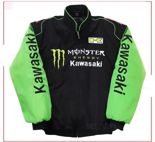 Monster Energy Kawasaki Racing F1 Vintage Jacket