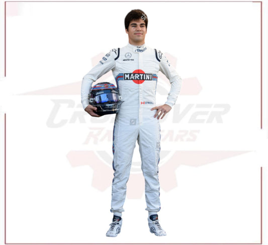 2018 Lance Stroll Williams Martini F1 Race Suit CROSSOVER RACEWEARS