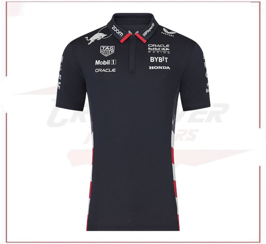 Red Bull Racing Women's 2024 Team Polo Shirt US Edition