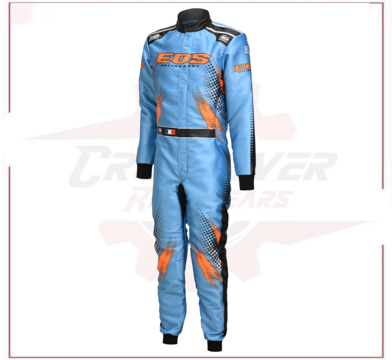 EOS 2025 OMP Overall Go Kart Racing Sublimation Printed Suit
