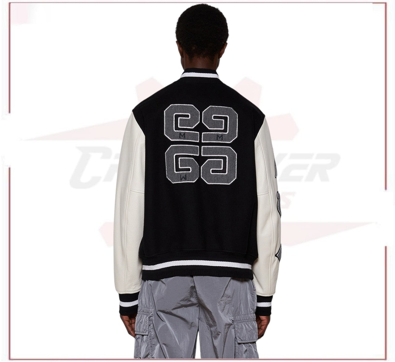 Givenchy Varsity Jacket Black And White