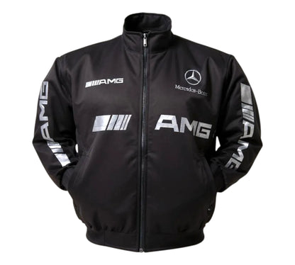 Mercedes Benz Vintage Racing Jacket Black