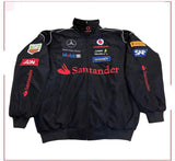 Vintage Mercedes-Benz F1 Sublimation Retro Racing Jacket