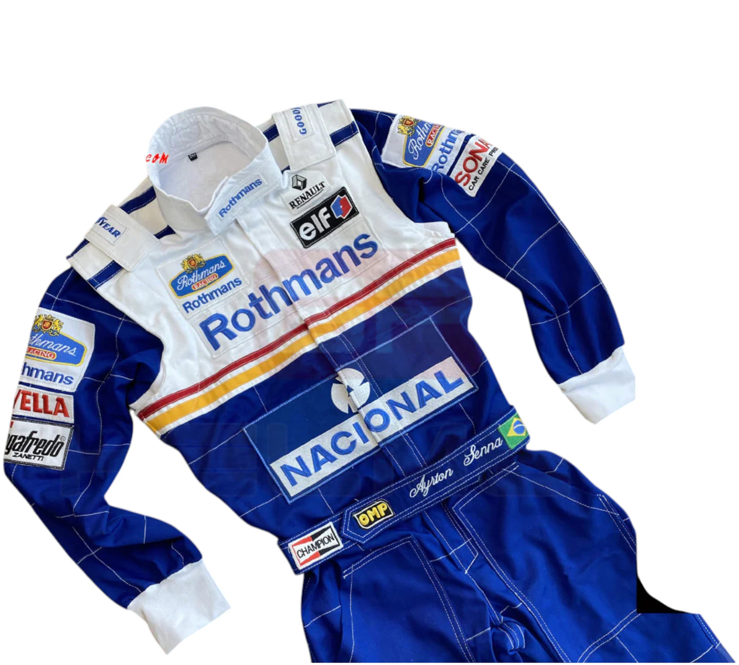 Ayrton Senna Rothmans 1994 Racing Suit Team Williams F1 Rothmans