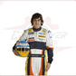 Fernando Alonso 2008 Renault F1 race suit Embroidery CROSSOVER RACEWEARS