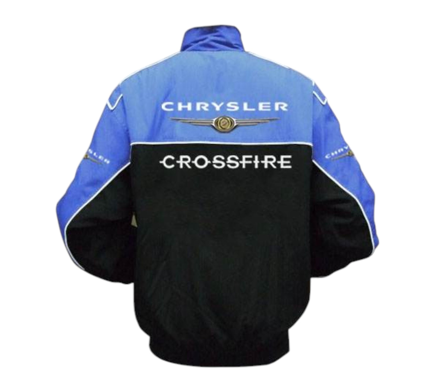 Chrysler Crossfire Racing Jacket Black and Royal Blue