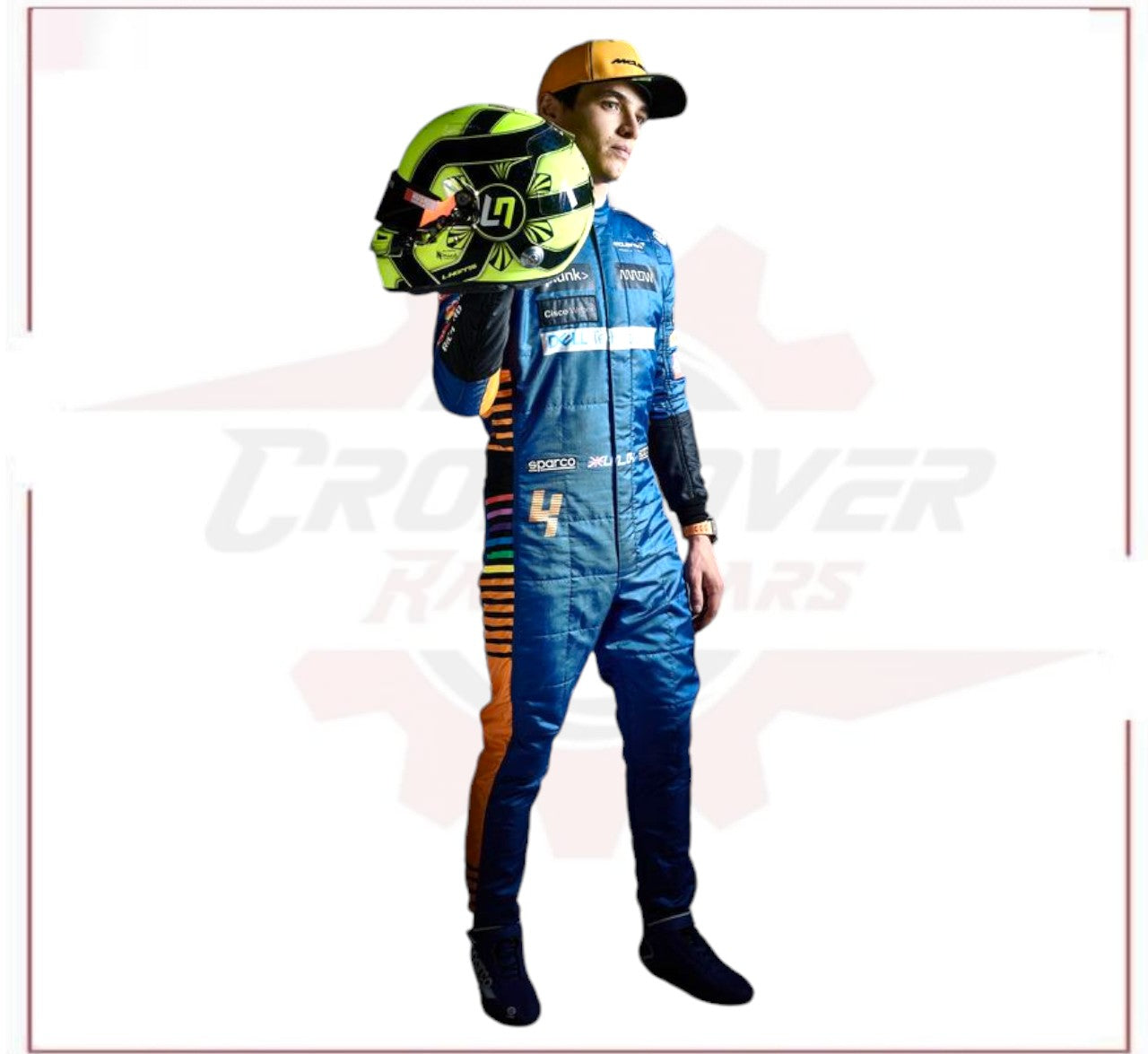 2021 Lando Norris McLaren F1 Racing Suit CROSSOVER RACEWEARS