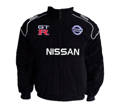 Nissan GTR Racing Vintage Jacket Black
