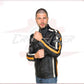Biker Man's Jacket in genuine Black Leather CROSSOVER RACEWEARS
