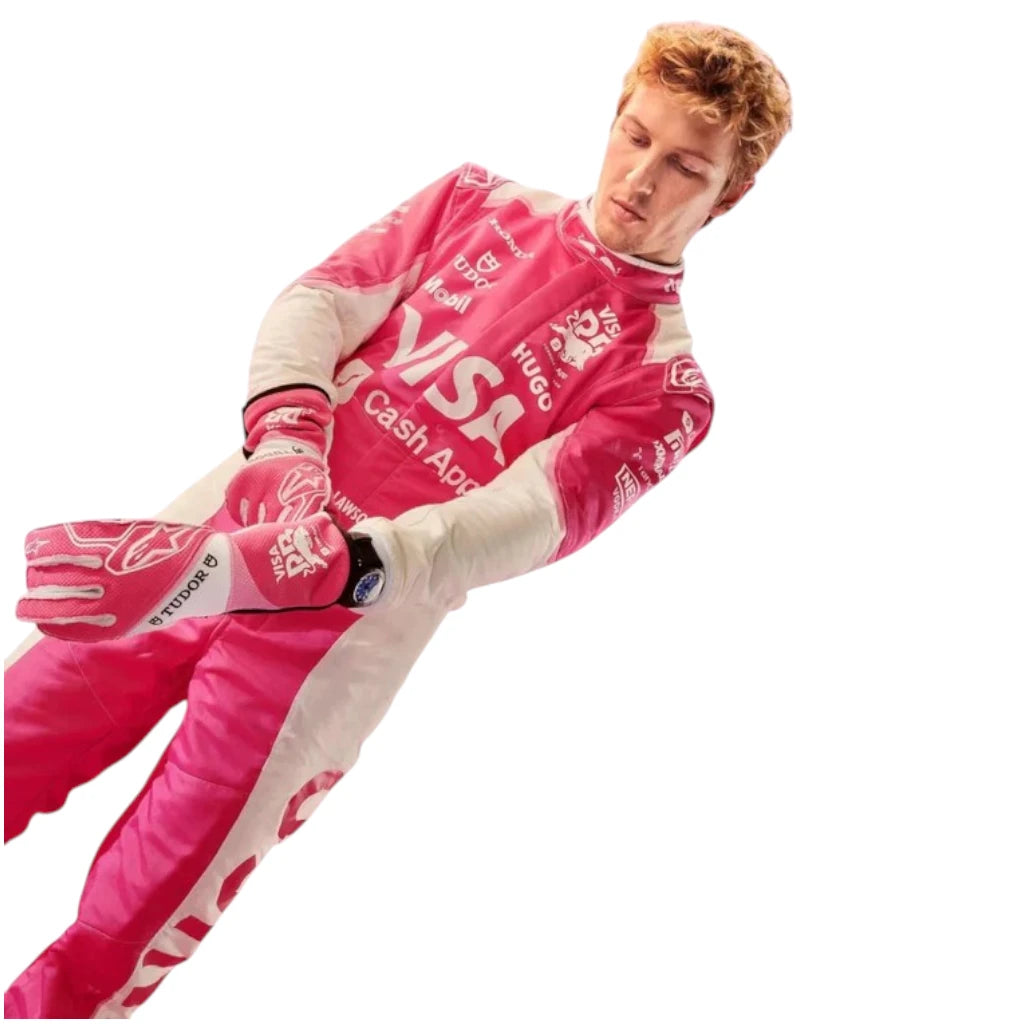 2025 Liam Lawson Visa Cash App Racing Bulls F1 Race Suit