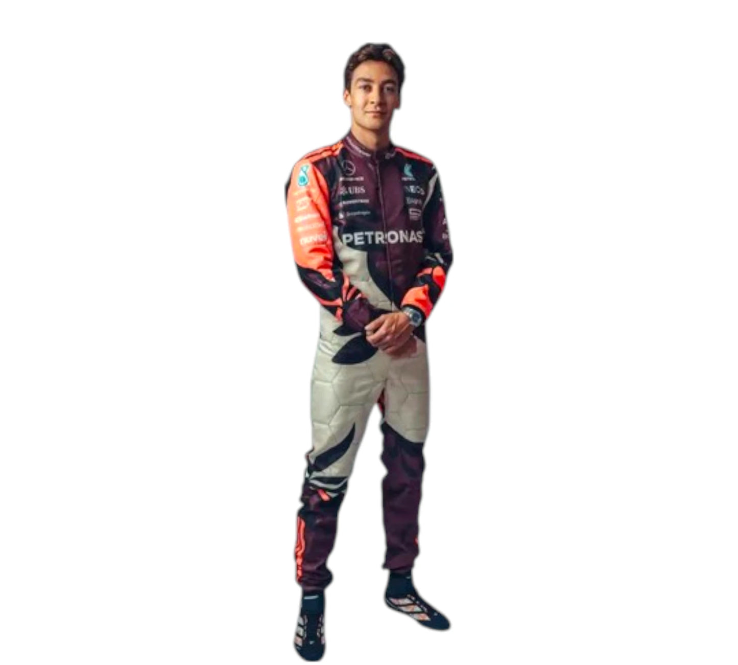 George Russel & Kimi Antonelli 2025 Mercedes Race Suit