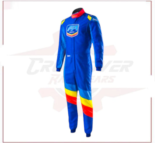 2023 Alonso Kart Race Suit Sublimatiom Printed CROSSOVER RACEWEARS