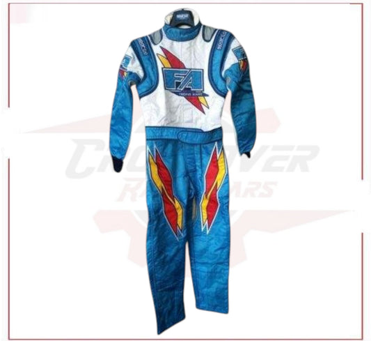 FA Go Kart Racing Suit Sublimation Printed