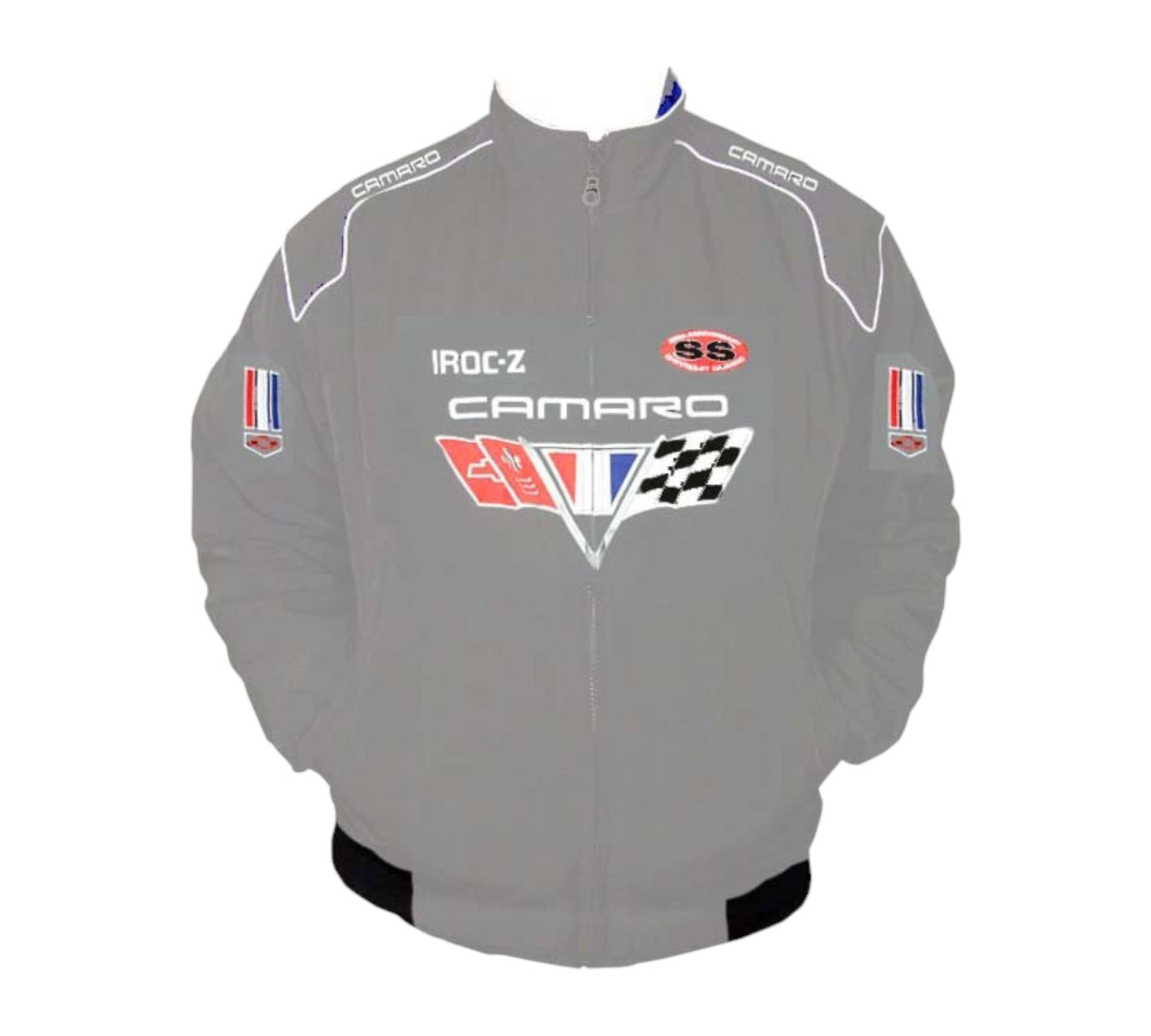 Camaro Chevrolet Racing Jacket Gray