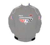 Camaro Chevrolet Racing Jacket Gray