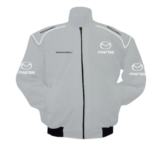 Mazdaspeed3 Racing Vintage Jacket Light Gray