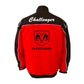 Dodge Challenger SCAT Vintage Racing Jackets Black and Red