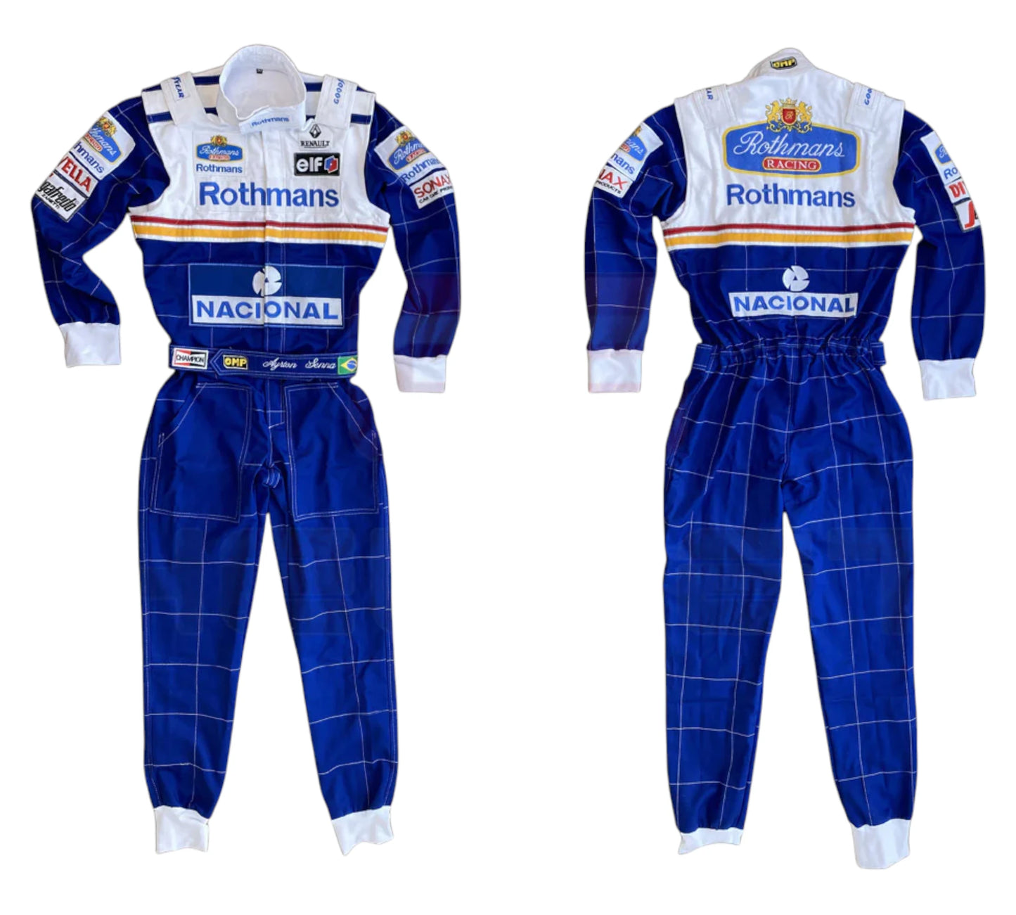 Ayrton Senna Rothmans 1994 Racing Suit Team Williams F1 Rothmans