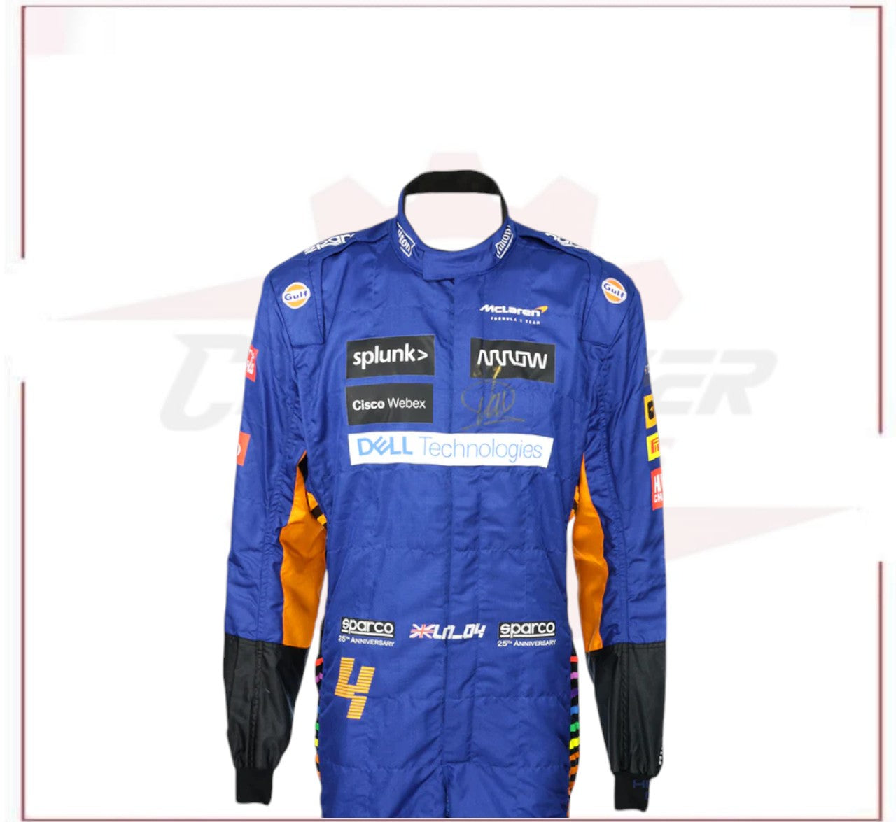 2021 Lando Norris McLaren F1 Racing Suit CROSSOVER RACEWEARS