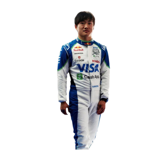 2025 Yuki Tsunoda Alphatauri Race Suit