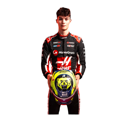 2025 Ollie Bearman Haas F1 Team Race Suit