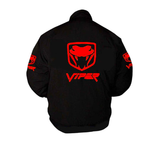 Viper Fangs Vintage Racing Jacket Black