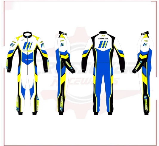 2022 MIR Compkart Karting Race Suit CROSSOVER RACEWEARS