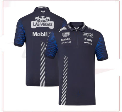 Oracle F1 Red Bull Racing Special Edition Las Vegas Polo Shirts
