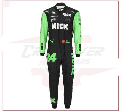 New 2024 Zhou Guanyu Kick Sauber F1 Team Race Suit