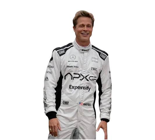 2025 Brad Pitt Formula One The Movie APX GP F1 The Movie Replica Racing Suit