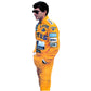 Ayrton Senna Signed Lotus F1 Replica Racing Suit