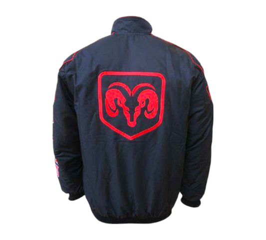 Dodge Sport Vintage Racing Jacket Black