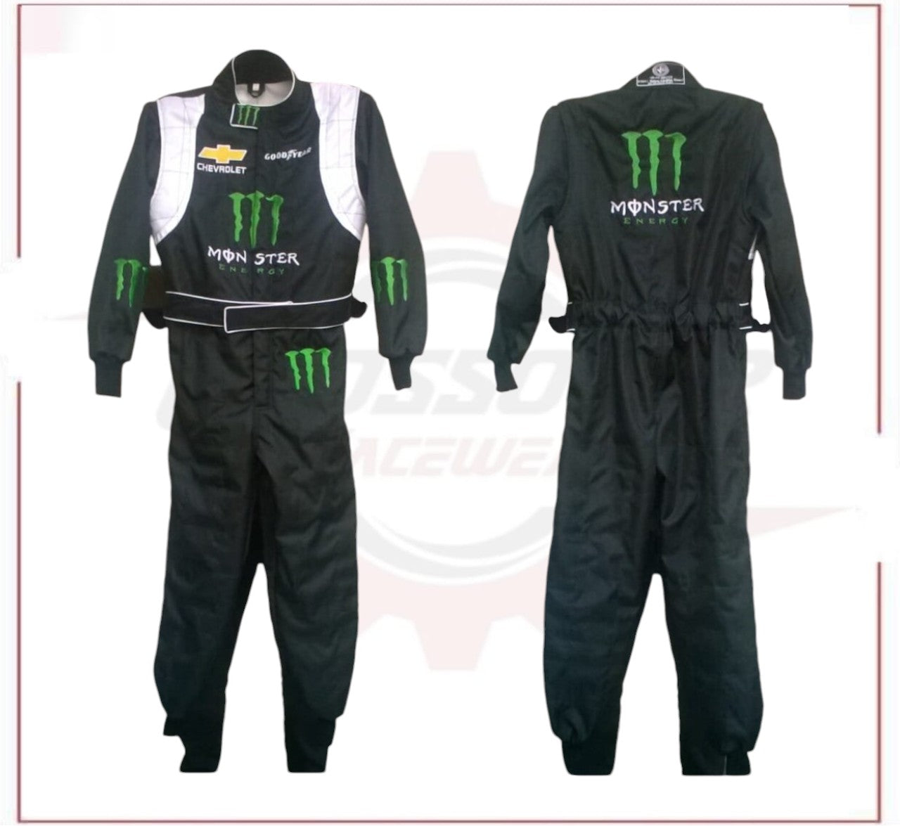 Monster energy Sublimation Printing Race Suit CROSSOVER RACEWEARS
