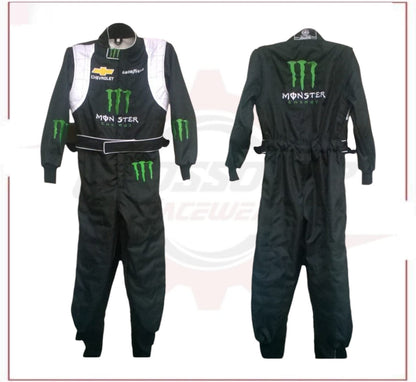 Monster energy Sublimation Printing Race Suit CROSSOVER RACEWEARS