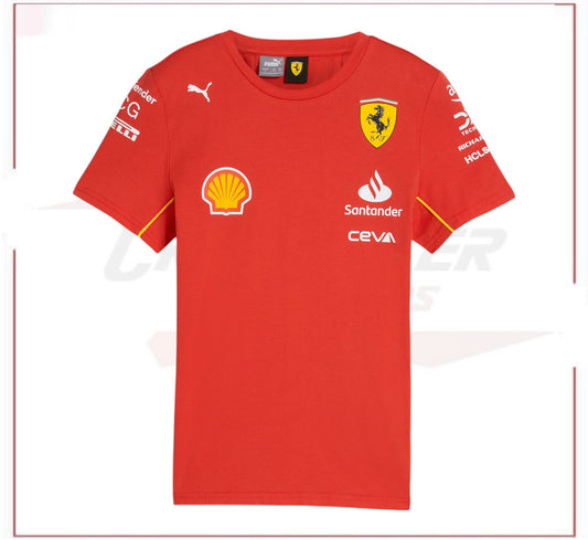 Scuderia Ferrari F1 Racing 2024 Team T Shirts