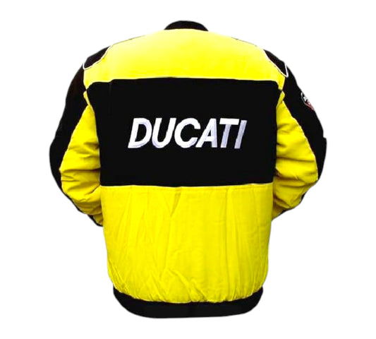 Ducati Corse Vintage Jacket Yellow & Black