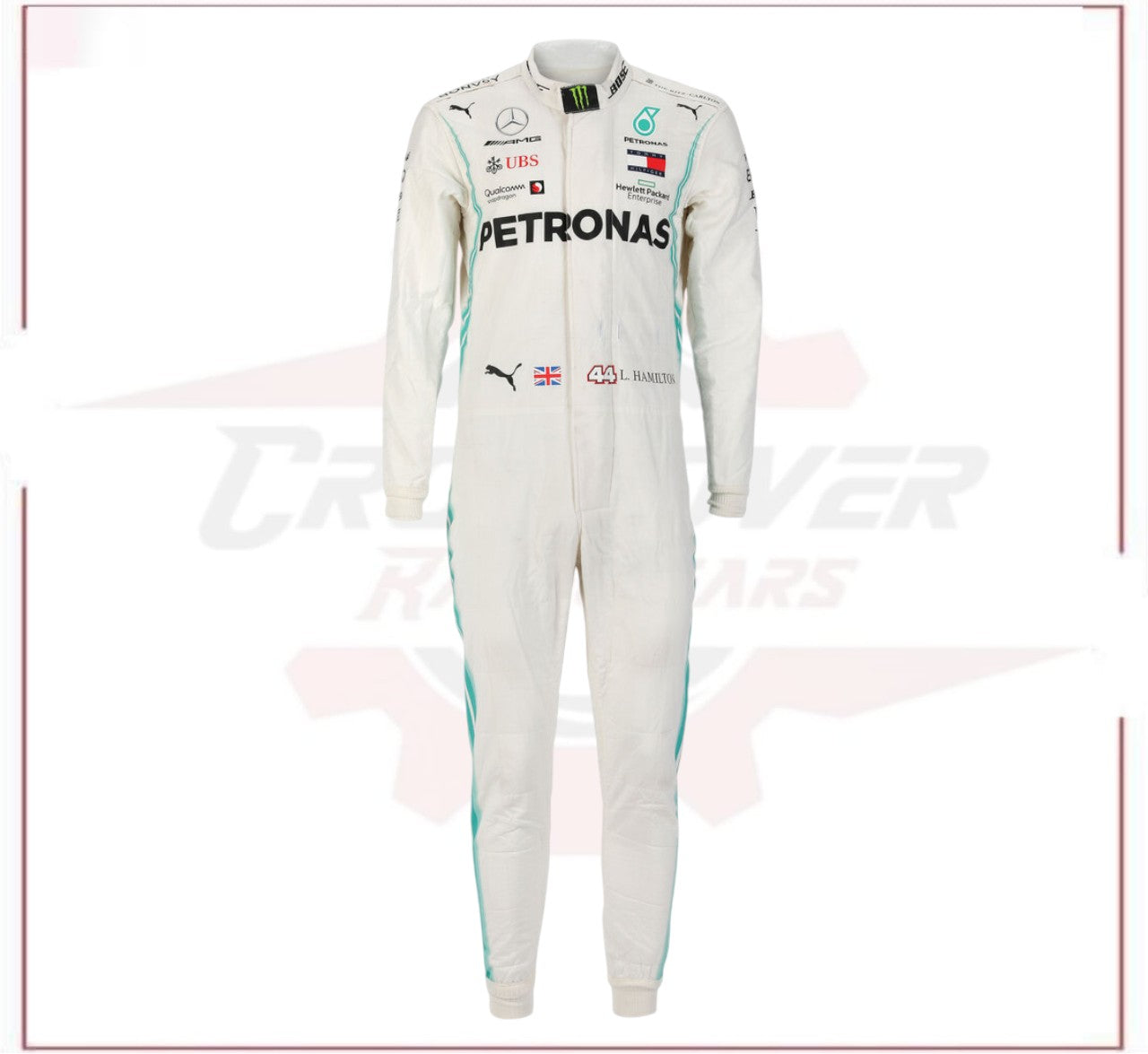 Mercedes Lewis Hamilton 2019 Race Suit F1 Replica CROSSOVER RACEWEARS