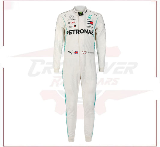 Mercedes Lewis Hamilton 2019 Race Suit F1 Replica CROSSOVER RACEWEARS