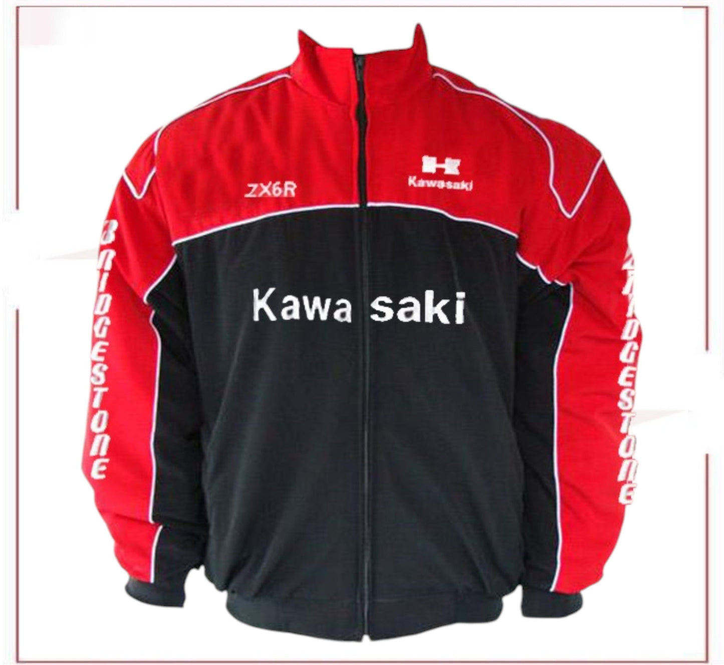 Kawasaki ZX6R  F1 Racing Vintage Jacket