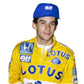 Ayrton Senna Signed Lotus F1 Replica Racing Suit