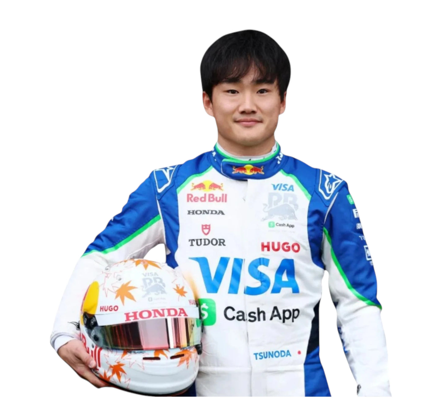 2025 Yuki Tsunoda Alphatauri Race Suit