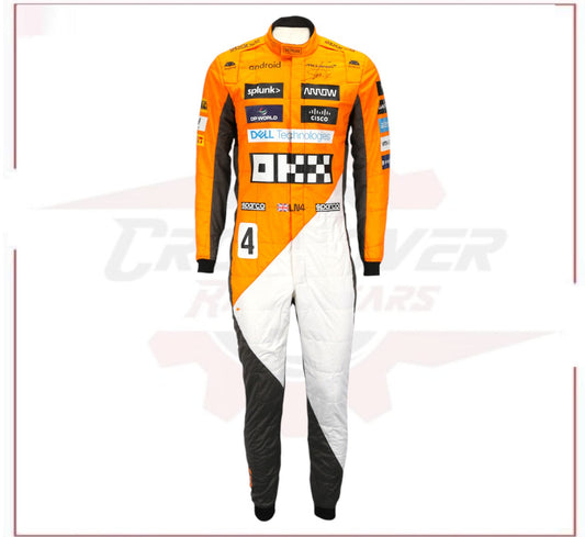 2023 Lando Norris McLaren F1 Team Race Suit - Spanish GP CROSSOVER RACEWEARS