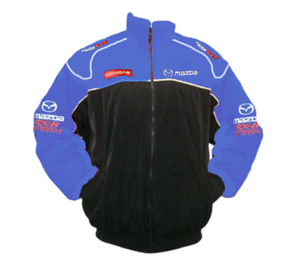 Mazda RX-8 Speed3 Racing Vintage Jacket Royal Blue and Black