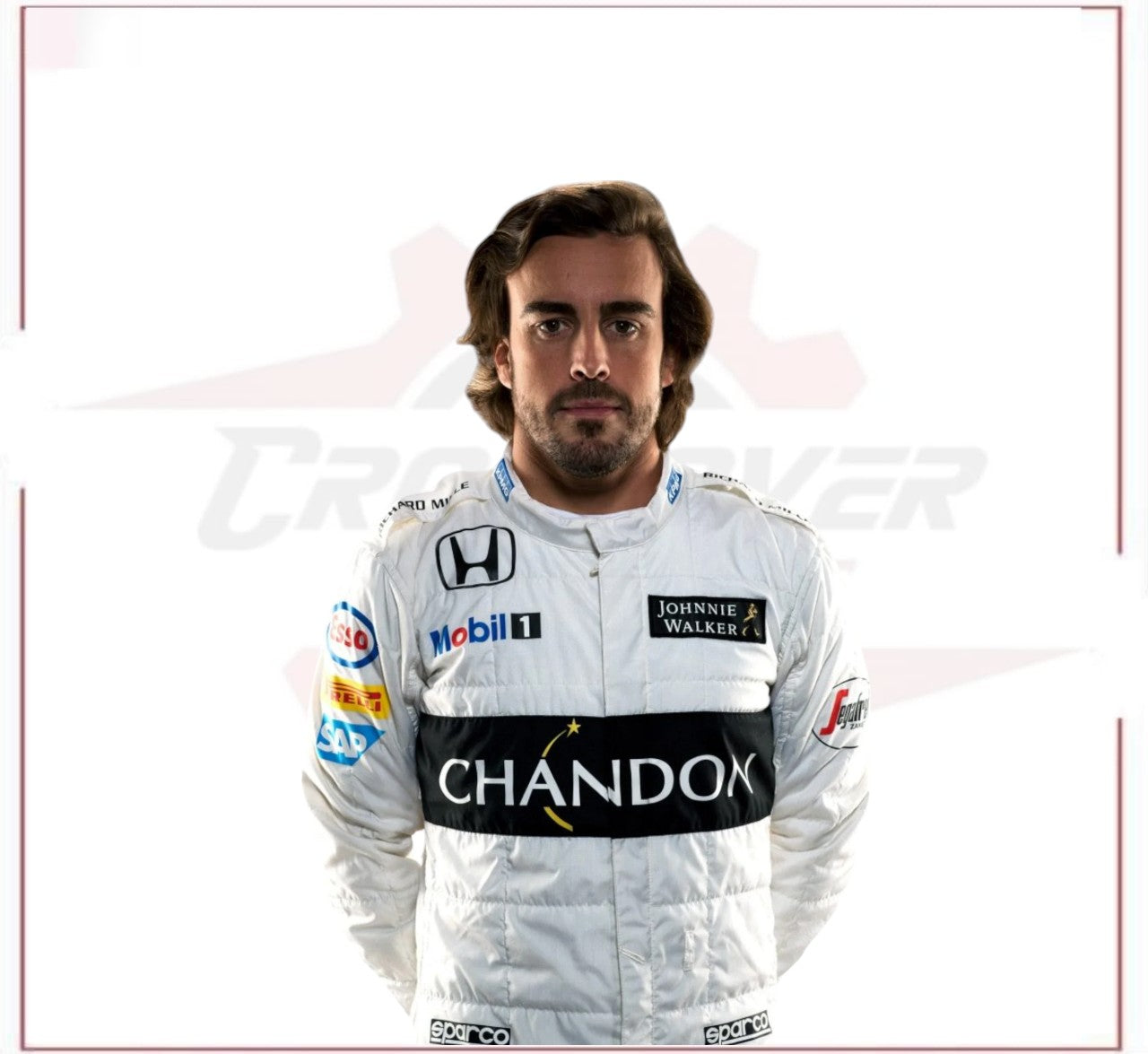 2016 Fernando Alonso McLaren F1 Team Race Suit CROSSOVER RACEWEARS